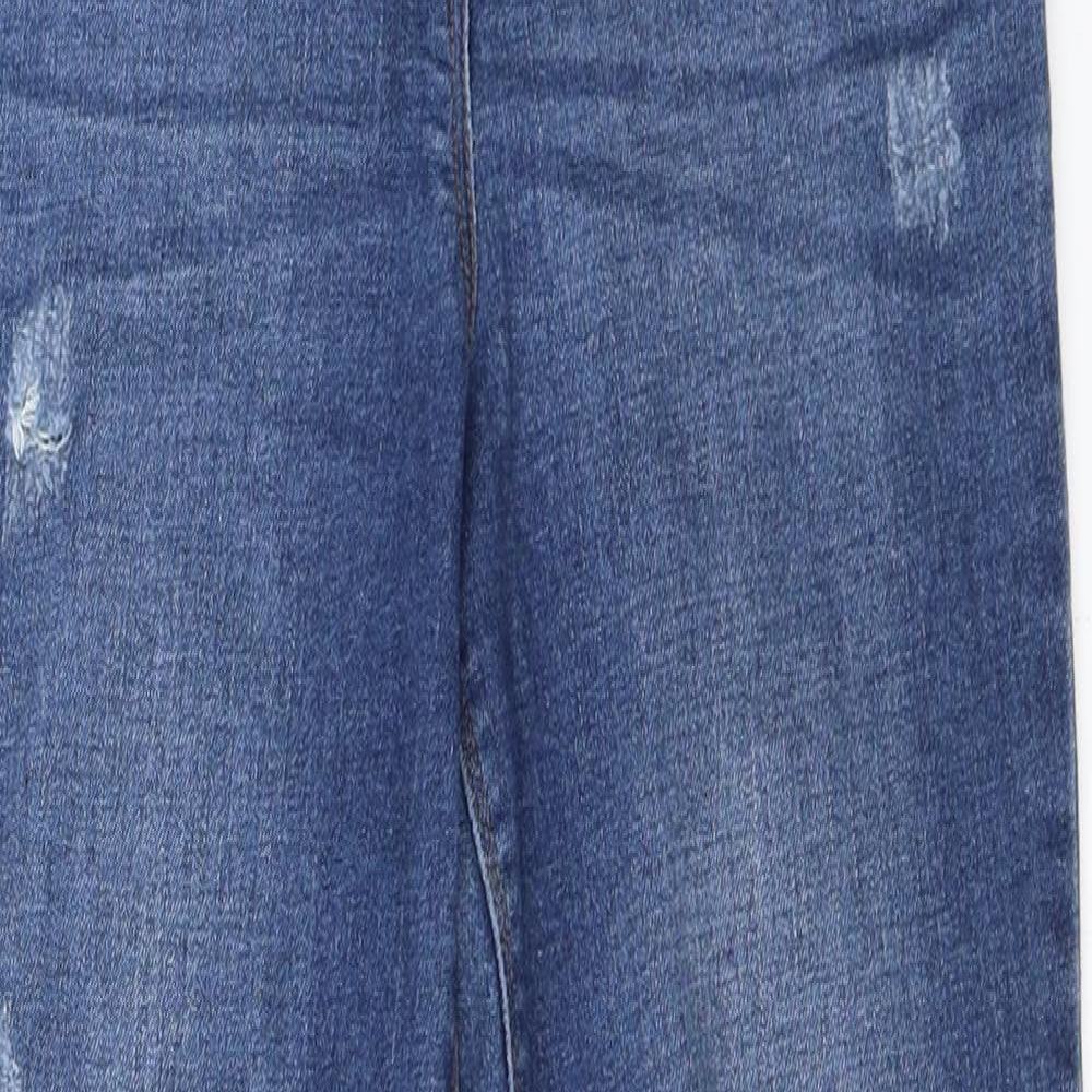 Matalan Womens Blue  Denim Skinny Jeans Size 10 L27 in