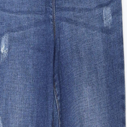 Matalan Womens Blue  Denim Skinny Jeans Size 10 L27 in