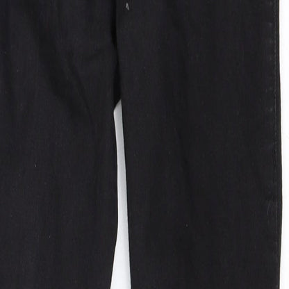 Topshop Womens Black  Denim Skinny Jeans Size 25 in L30 in