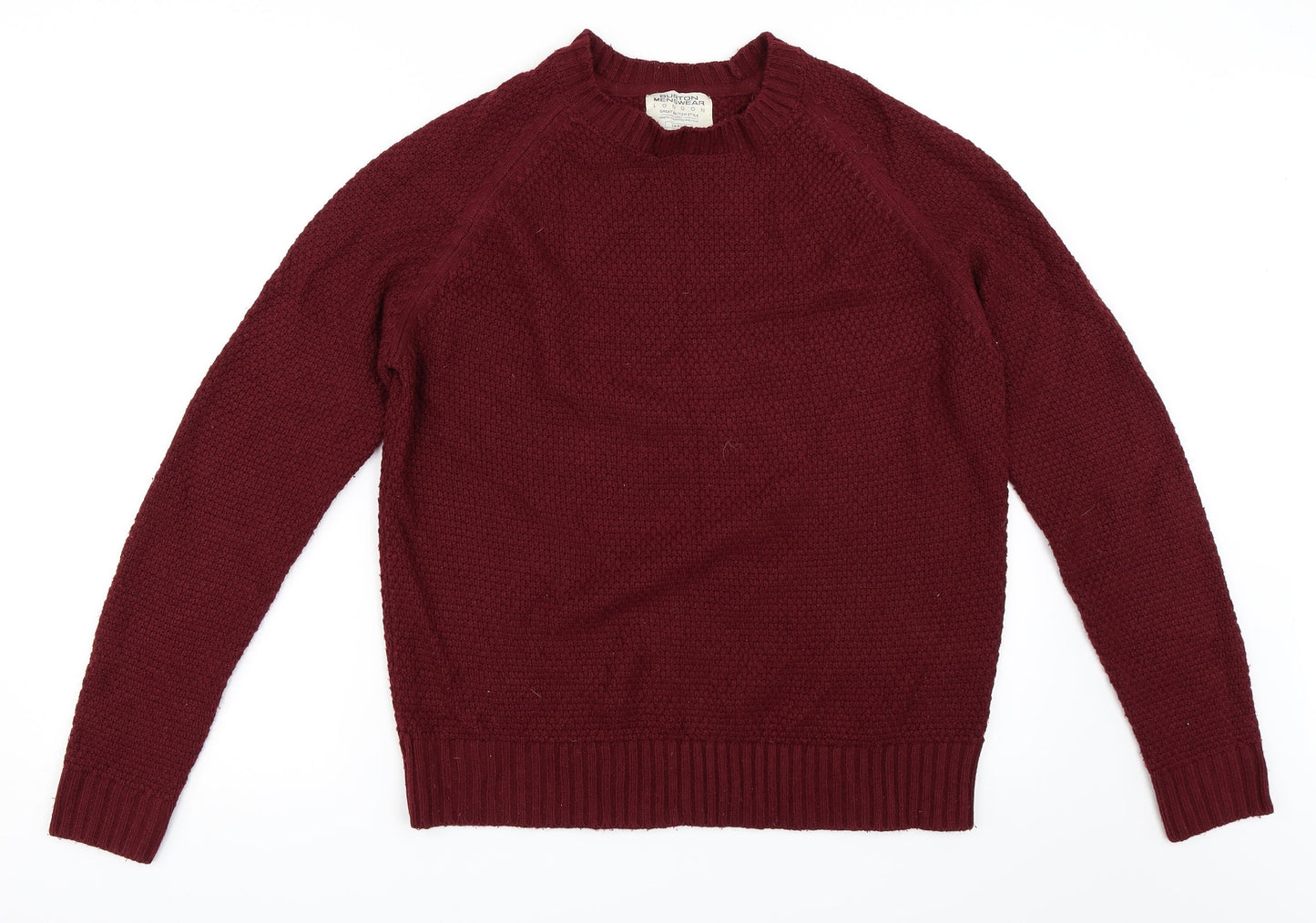 Burton Mens Red   Pullover Jumper Size L