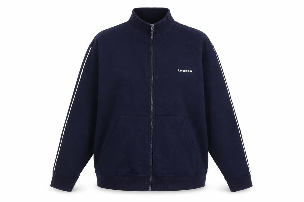Womens UK Size 16 LA Gear Blue Full Zip Sweatshirt