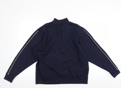 Womens UK Size 16 LA Gear Blue Full Zip Sweatshirt