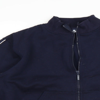 Womens UK Size 16 LA Gear Blue Full Zip Sweatshirt