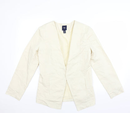 Gap Womens Ivory   Jacket Suit Jacket Size 6