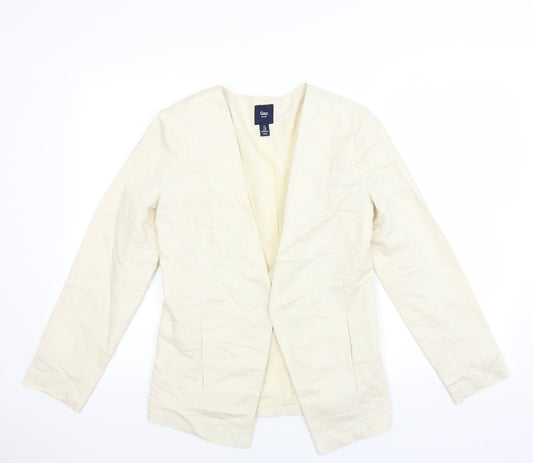 Gap Womens Ivory   Jacket Suit Jacket Size 6