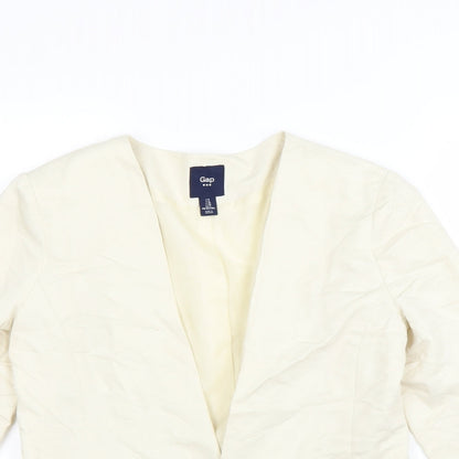 Gap Womens Ivory   Jacket Suit Jacket Size 6