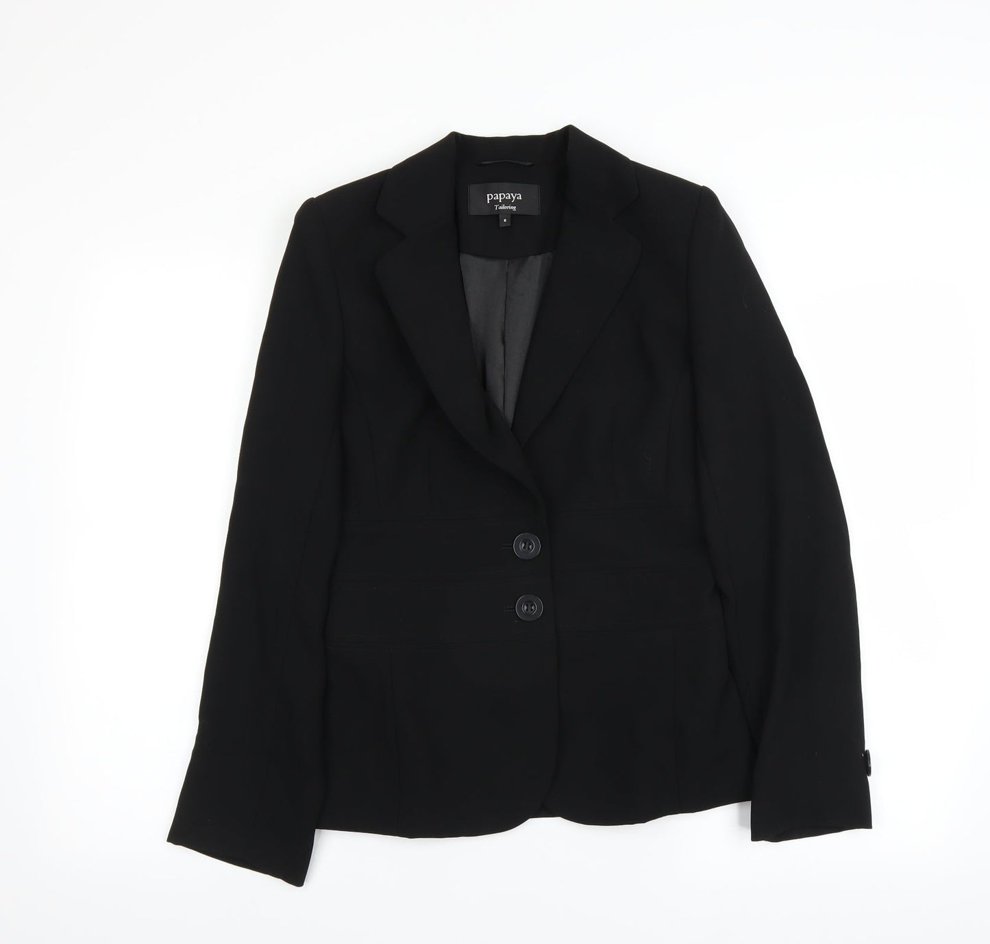 Matalan Womens Black   Jacket Suit Jacket Size 8  - tailoring