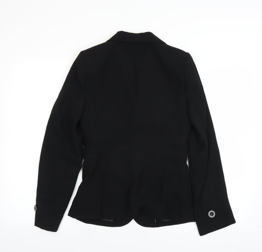 Matalan Womens Black   Jacket Suit Jacket Size 8  - tailoring