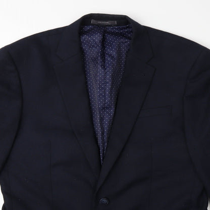 Primark Mens Blue   Jacket Suit Jacket Size 38