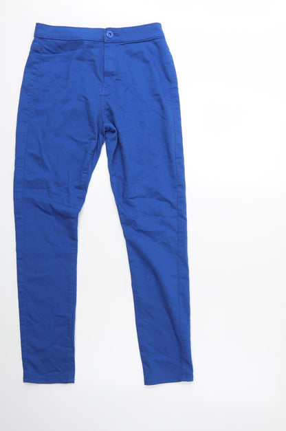 Womens UK Size 30 in Preworn Regular Fit Skinny Blue Jeans