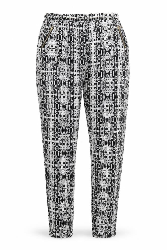 Womens UK Size 8 Quiz Regular Fit  White Trousers