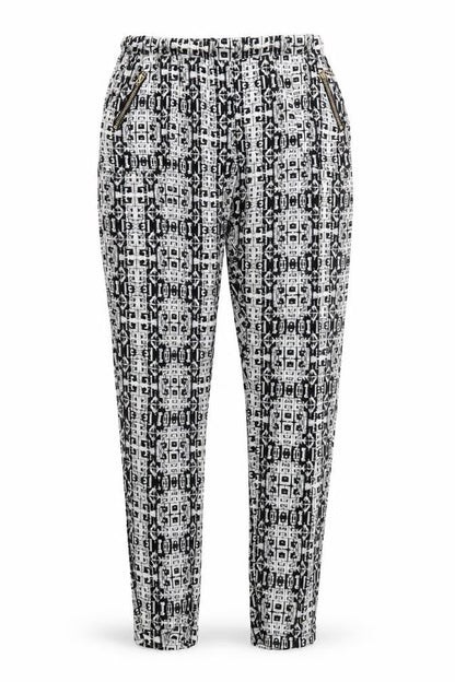 Womens UK Size 8 Quiz Regular Fit  White Trousers