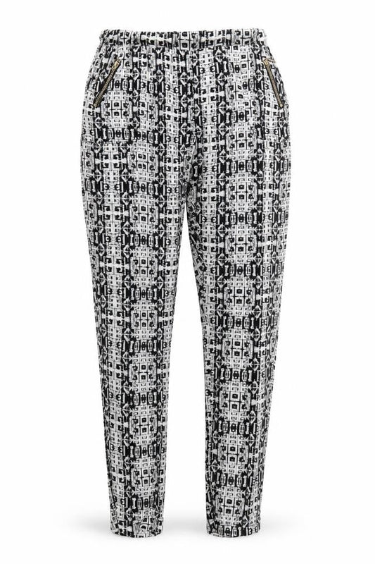 Womens UK Size 8 Quiz Regular Fit  White Trousers