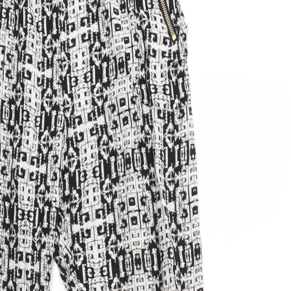 Womens UK Size 8 Quiz Regular Fit  White Trousers