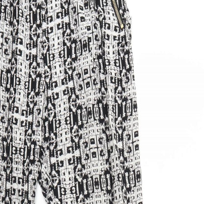 Womens UK Size 8 Quiz Regular Fit  White Trousers
