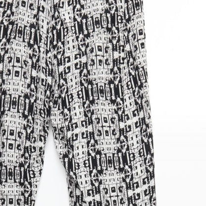 Womens UK Size 8 Quiz Regular Fit  White Trousers
