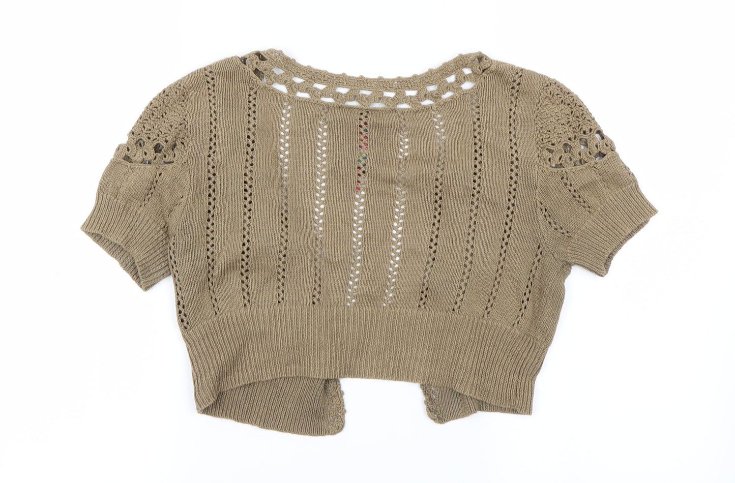 NEXT Girls Brown   Cardigan Jumper Size 10 Years