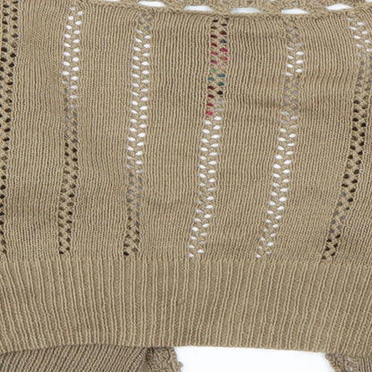 NEXT Girls Brown   Cardigan Jumper Size 10 Years