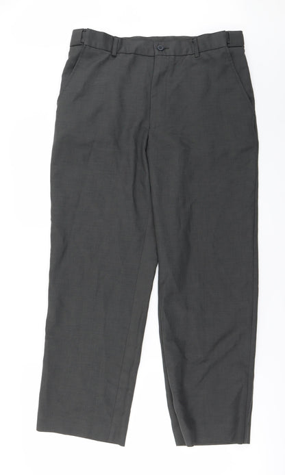Preworn Mens Grey   Trousers  Size 34 in L29 in