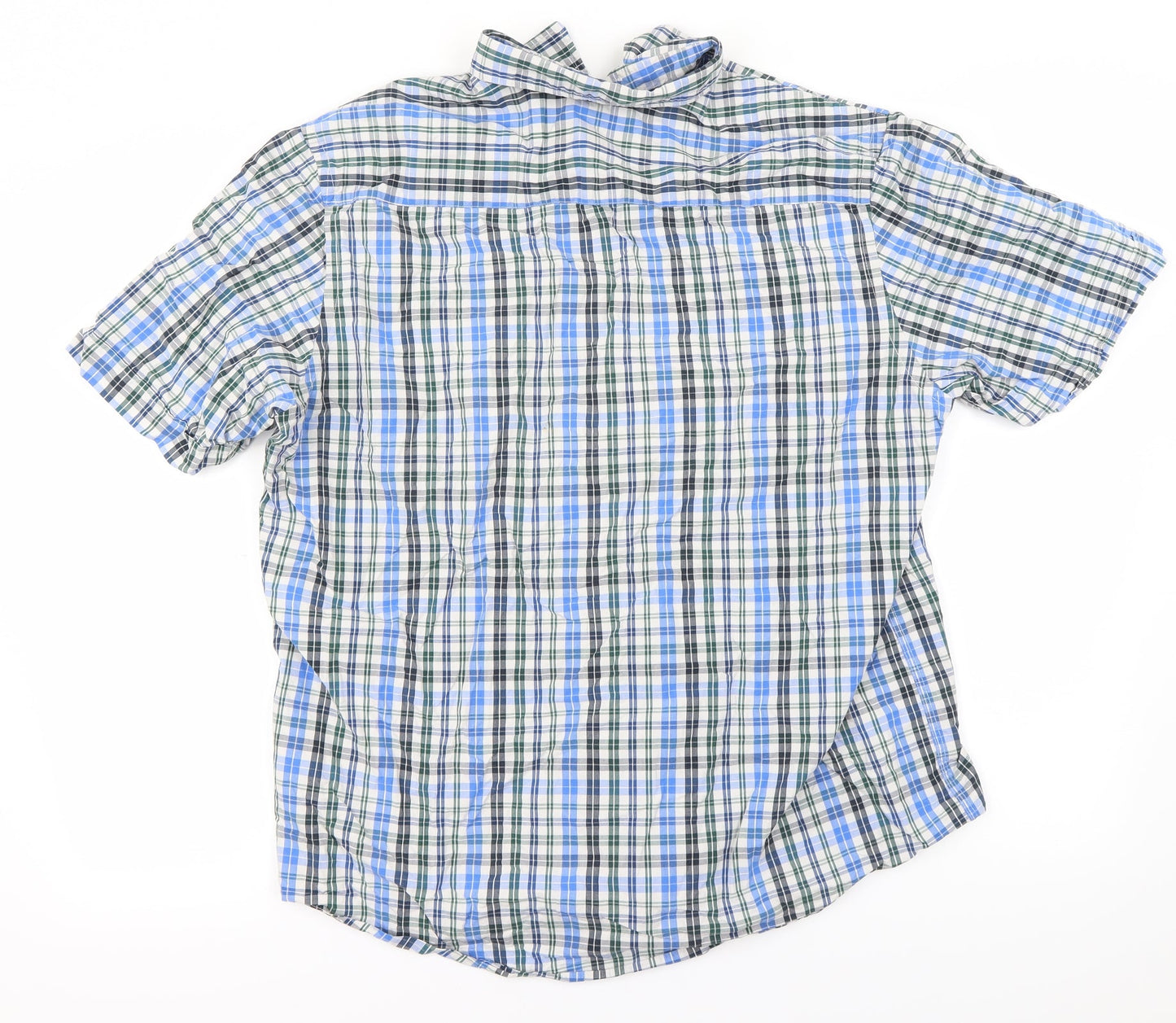 Stone bay  Mens Blue Check   Button-Up Size L
