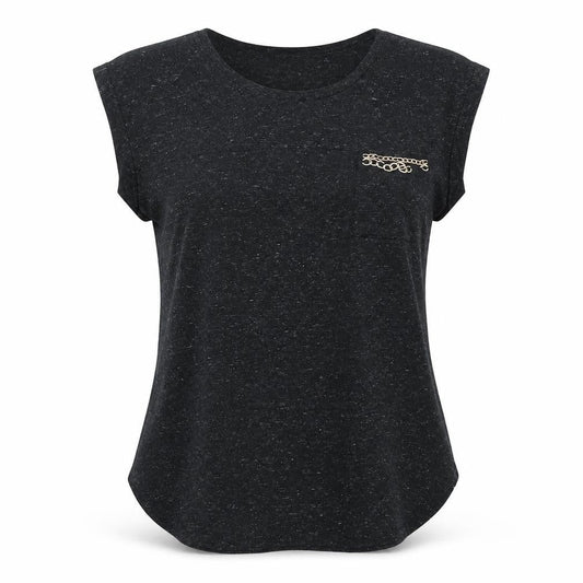 Womens UK Size 14 Atmosphere Black Basic Blouse