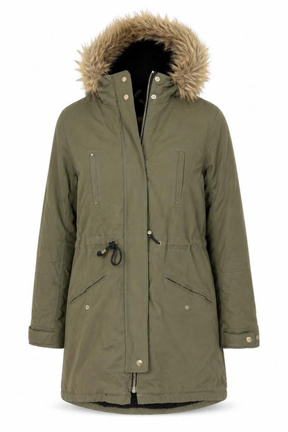Papaya Womens Green   Jacket Coat Size 8