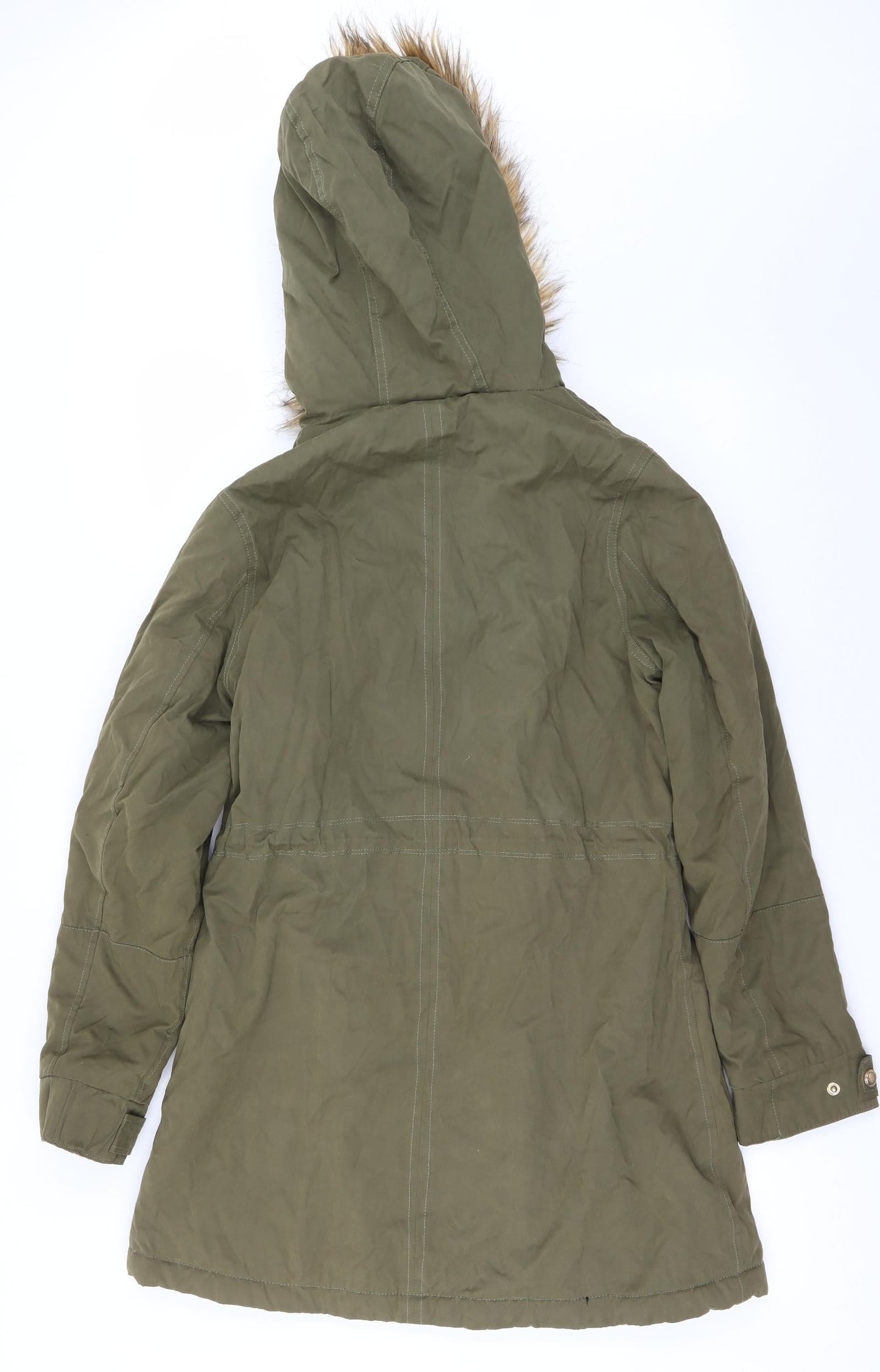 Papaya Womens Green   Jacket Coat Size 8