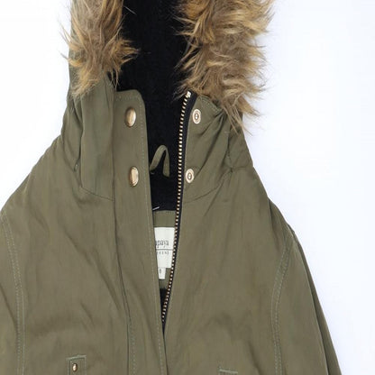 Papaya Womens Green   Jacket Coat Size 8