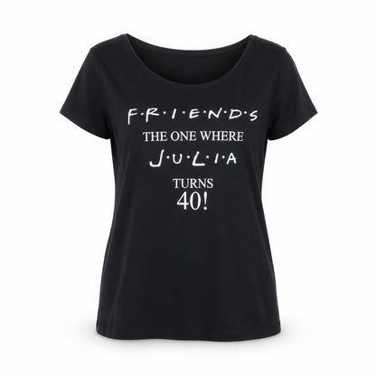Womens UK Size 12 George Black Basic T-Shirt