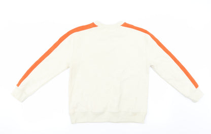 Zara Girls Ivory   Pullover Jumper Size 10 Years
