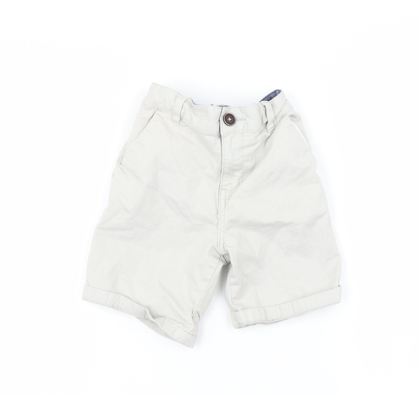 F&F Boys Grey   Chino Shorts Size 7-8 Years