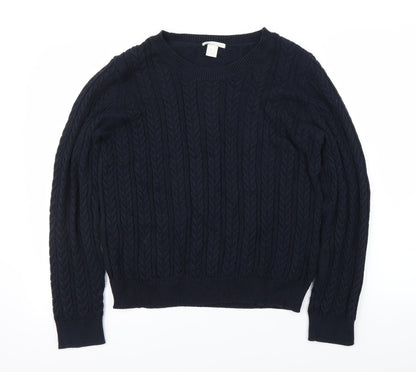 H&M Mens Blue   Pullover Jumper Size L