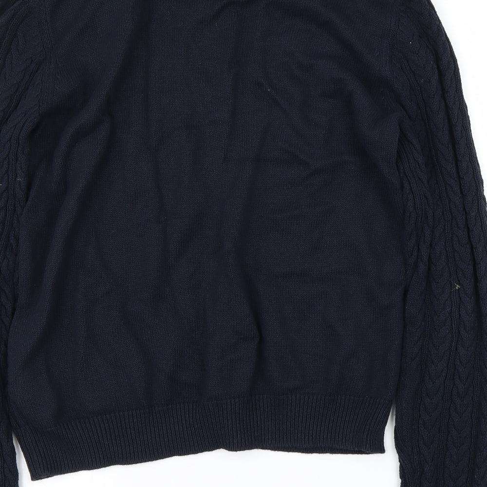 H&M Mens Blue   Pullover Jumper Size L