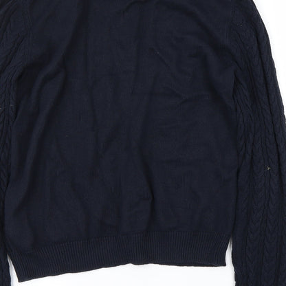 H&M Mens Blue   Pullover Jumper Size L