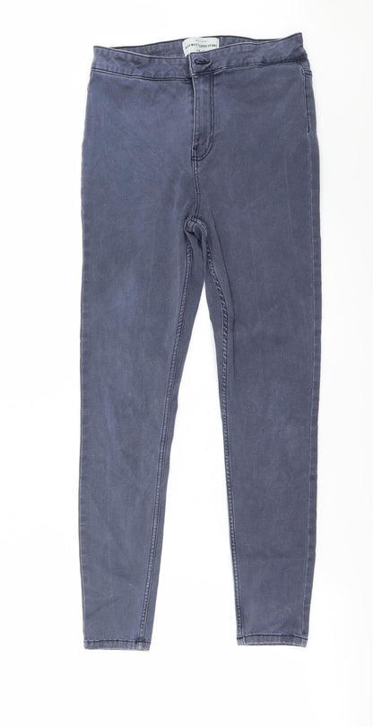 New Look Womens Blue   Skinny Jeans Size 10 L24 in