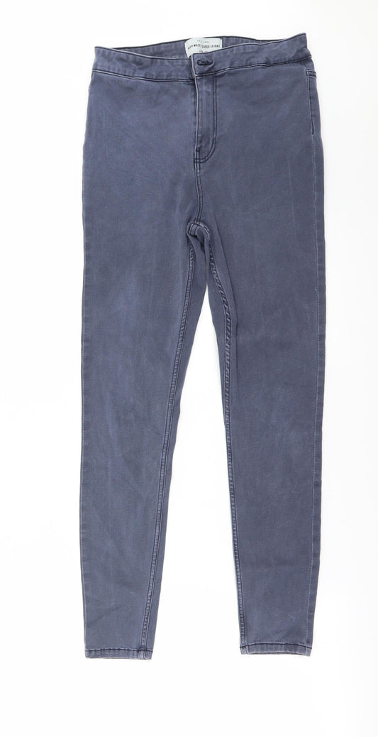 New Look Womens Blue   Skinny Jeans Size 10 L24 in