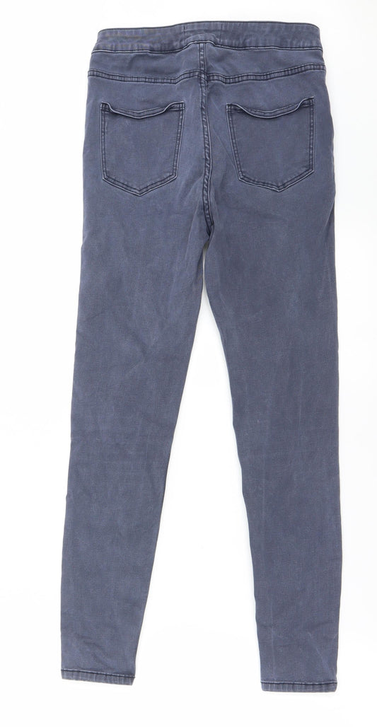 New Look Womens Blue   Skinny Jeans Size 10 L24 in