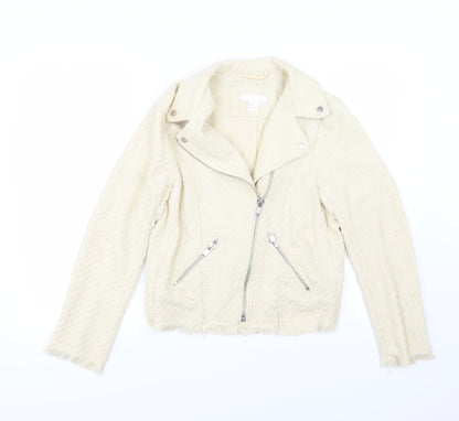 Womens UK Size 8 H&M Ivory Jacket