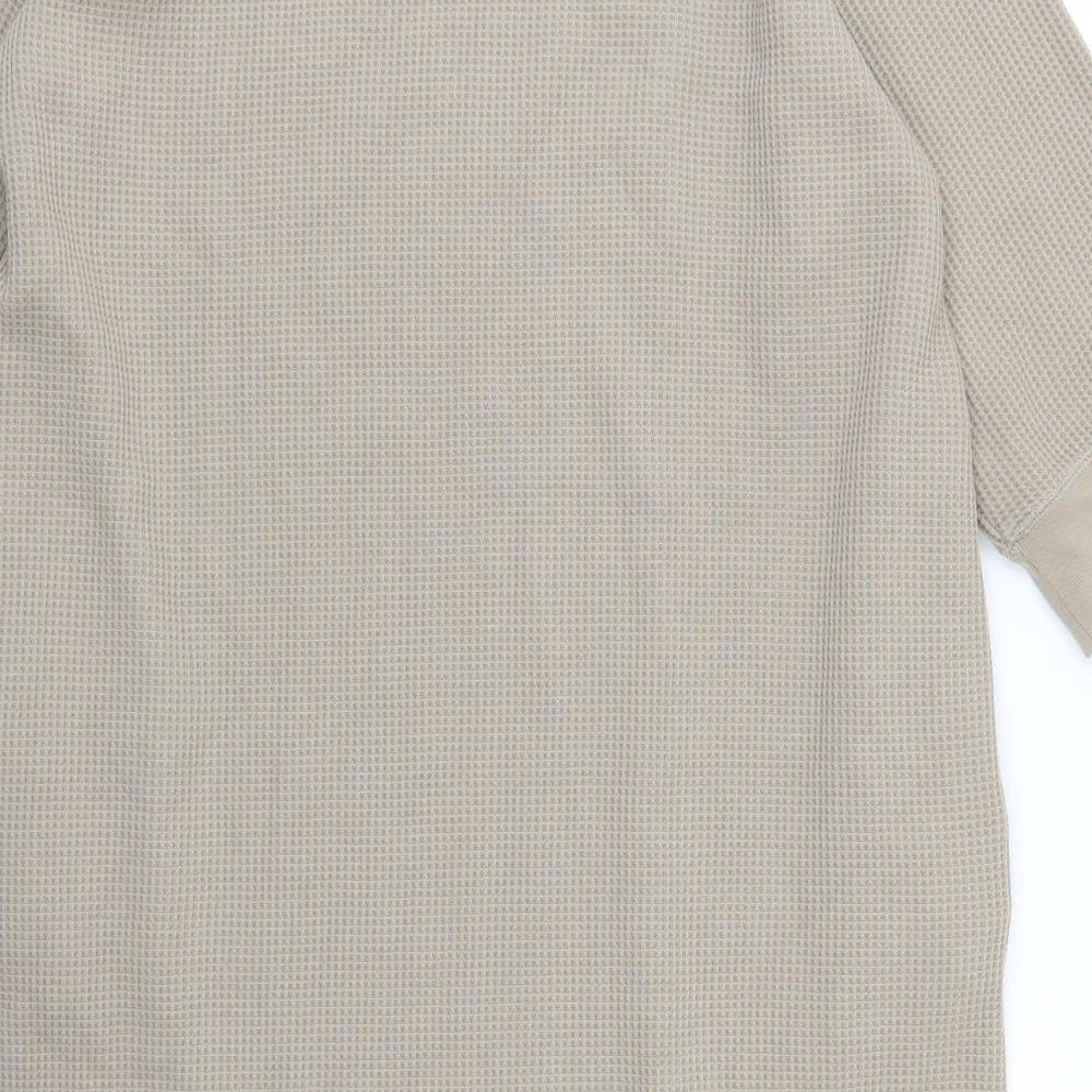 Uniqlo Girls Brown  Jersey T-Shirt Dress  Size 13 Years