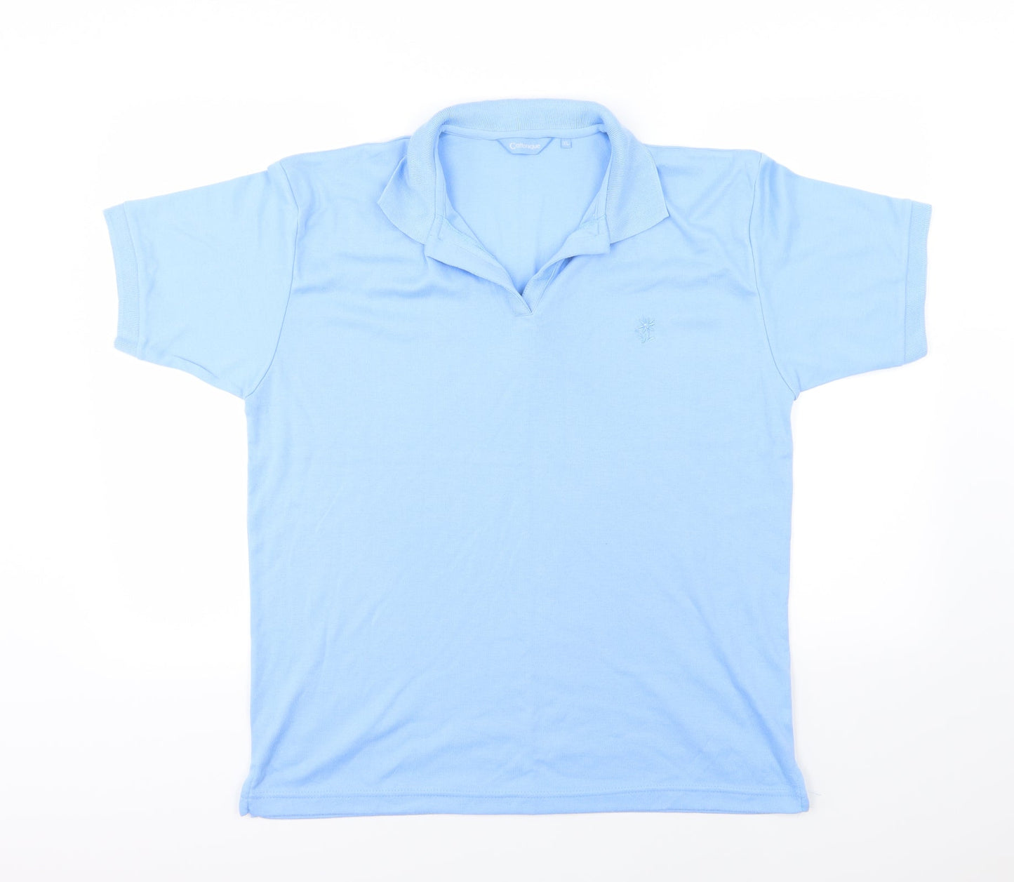 Cottonique Mens Blue  Jersey  Polo Size XL