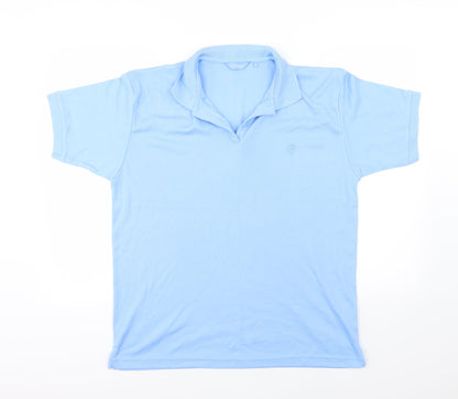 Cottonique Mens Blue  Jersey  Polo Size XL
