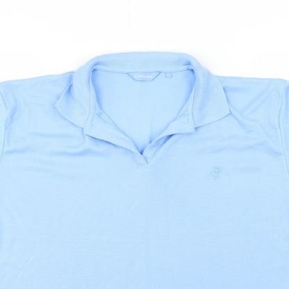 Cottonique Mens Blue  Jersey  Polo Size XL