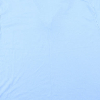 Cottonique Mens Blue  Jersey  Polo Size XL