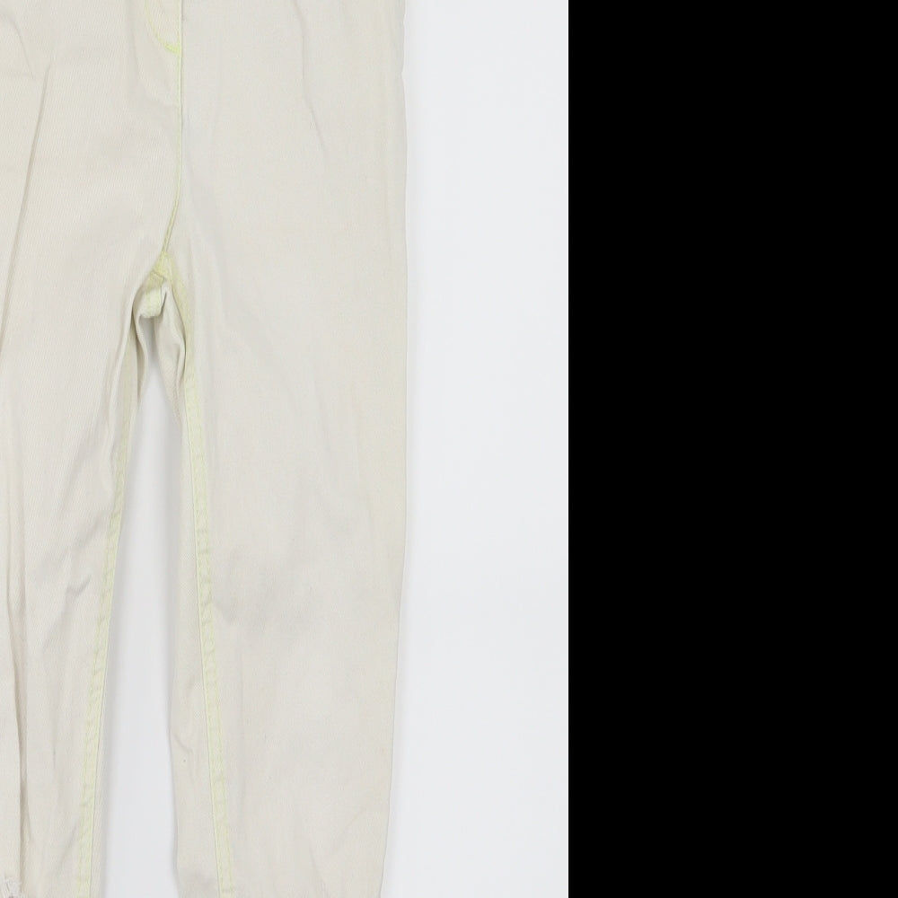 NEXT Girls White  Denim Skinny Jeans Size 11 Years