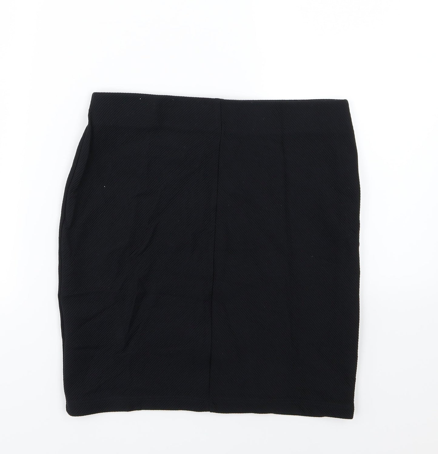 Marks and Spencer Womens Black   A-Line Skirt Size 8