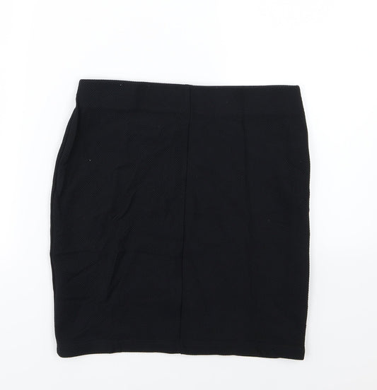 Marks and Spencer Womens Black   A-Line Skirt Size 8