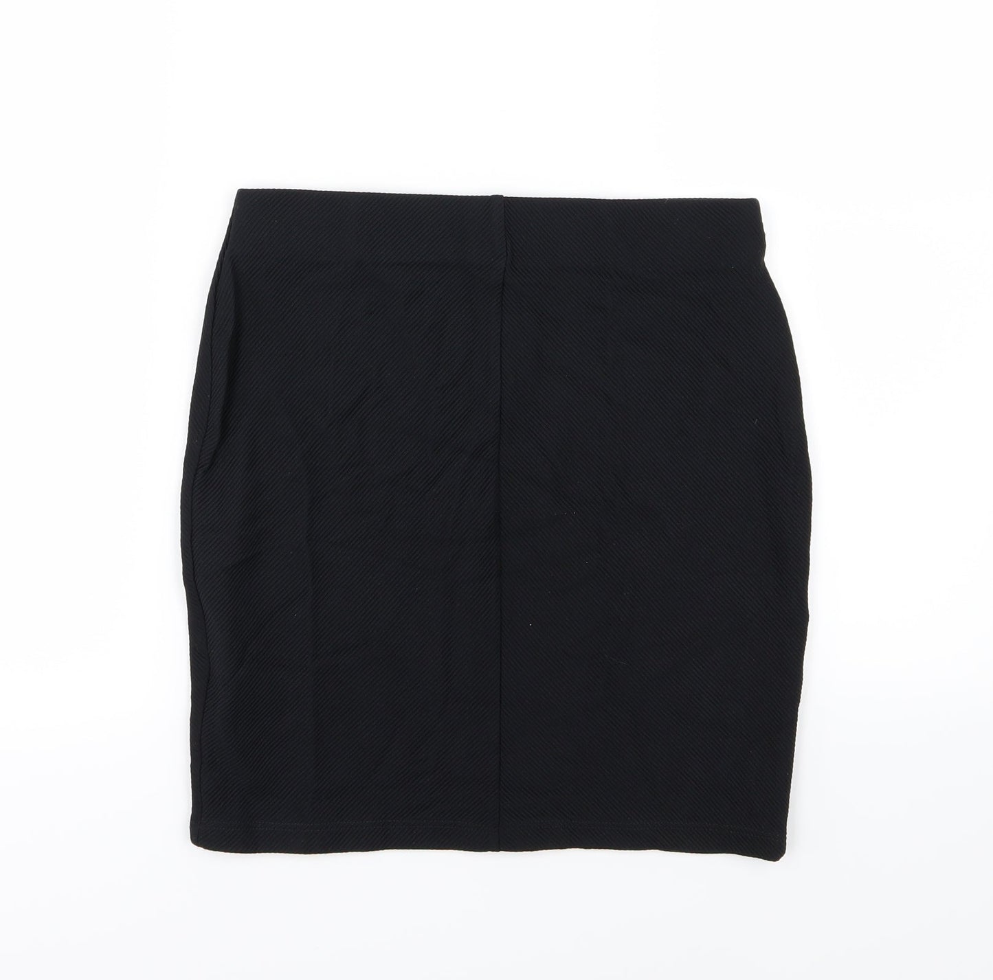 Marks and Spencer Womens Black   A-Line Skirt Size 8