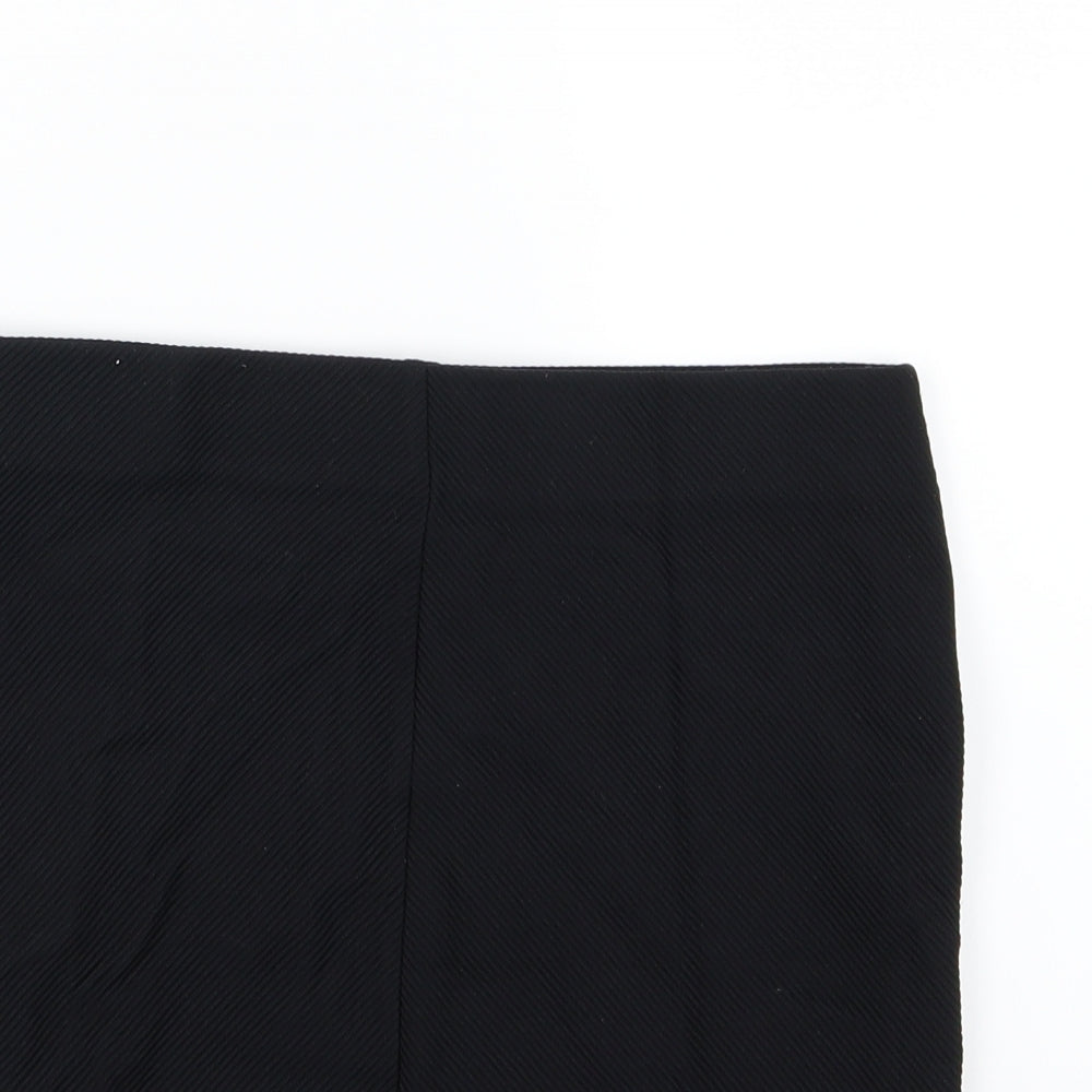Marks and Spencer Womens Black   A-Line Skirt Size 8