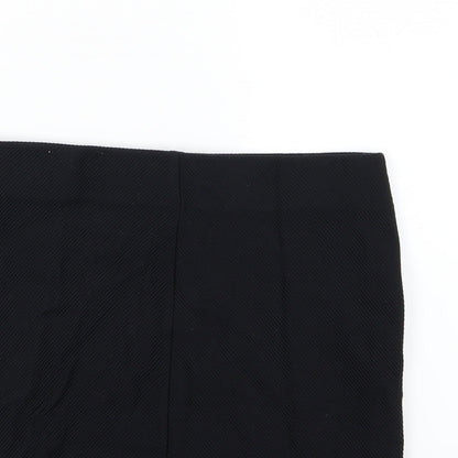 Marks and Spencer Womens Black   A-Line Skirt Size 8