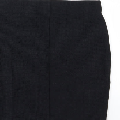 Marks and Spencer Womens Black   A-Line Skirt Size 8